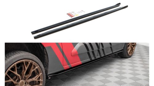 Diffuser Peugeot Partner Maxi III Side Skirts Gloss Black