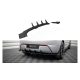 Diffuser Opel Astra GTC OPC-Line J Rear Valance Black-Red + Gloss Flaps