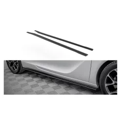   Diffuser Opel Astra GTC OPC-Line J Side Skirts Street Pro Black-Red