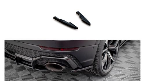 Splitter Audi RSQ8 4M Rear Side Gloss Black