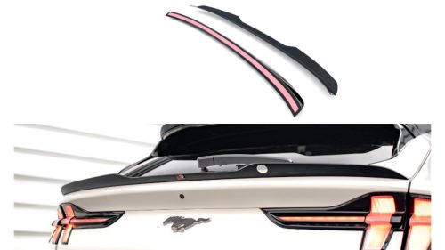 Spoiler Cap Ford Mustang Mach-E I Lower Gloss Black