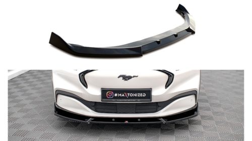 Splitter Ford Mustang Mach-E I Front v.1 Gloss Black