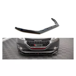 Splitter Peugeot 208 GTi I Front v.1 Gloss Black
