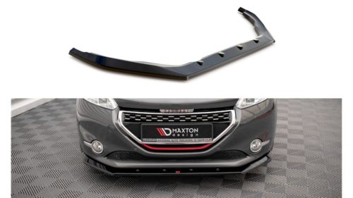 Splitter Peugeot 208 GTi I Front v.1 Gloss Black