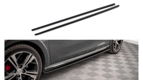 Diffuser Peugeot 208 GTi I Side Skirts Gloss Black