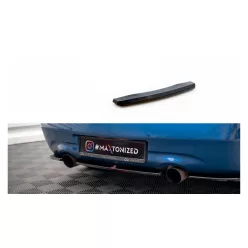 Splitter Infiniti G37 Rear Central Gloss Black