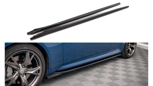Diffuser Infiniti G37 Side Skirts Gloss Black