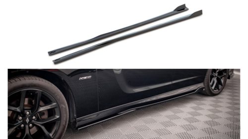 Diffuser Dodge Charger VII Facelift SRT Side Skirts Gloss Black