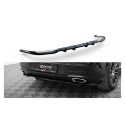   Splitter Mercedes-Benz GLE C167 Rear Central with Diffuser Gloss Black