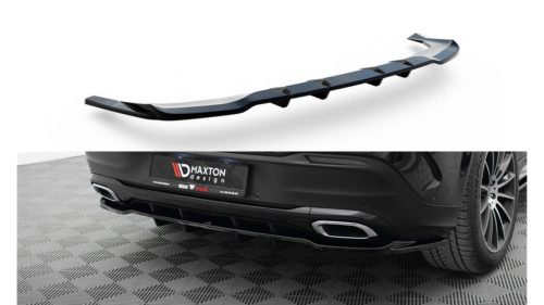 Splitter Mercedes-Benz GLE C167 Rear Central with Diffuser Gloss Black
