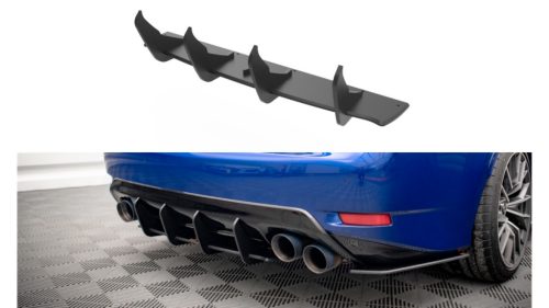 Diffuser Lexus GS F IV Facelift Rear Street Pro Black-Red