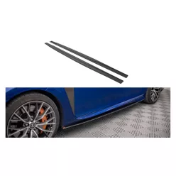   Diffuser Lexus GS F IV Facelift Side Skirts Street Pro Black-Red
