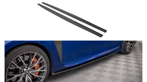 Diffuser Lexus GS F IV Facelift Side Skirts Street Pro Black-Red