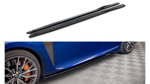 Diffuser Lexus GS F IV Facelift Side Skirts Gloss Black