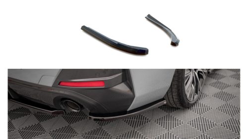 Splitter BMW 4 G26 M-Pack Rear Side v.1 Gloss Black