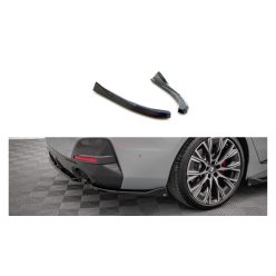 Splitter BMW 4 G26 M-Pack Rear Side v.2 Gloss Black