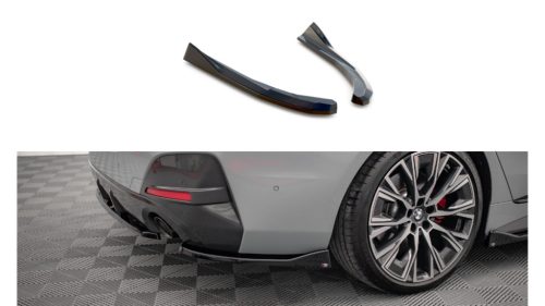 Splitter BMW 4 G26 M-Pack Rear Side v.2 Gloss Black