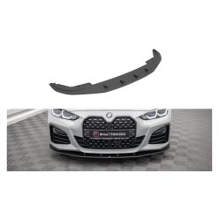 Splitter BMW 4 G26 M-Pack Front Pro Black-Red