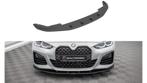 Splitter BMW 4 G26 M-Pack Front Pro Black-Red