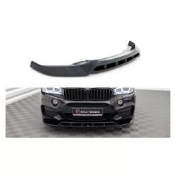 Splitter BMW X6 F16 M-Pack Front v.2 Gloss Black