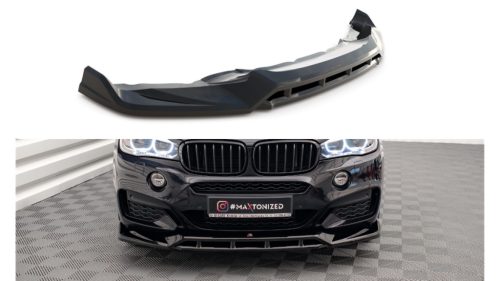 Splitter BMW X6 F16 M-Pack Front v.3 Gloss Black