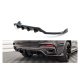 Splitter BMW X6 F16 M-Pack Rear Central with Diffuser Gloss Black
