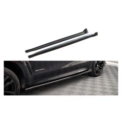Diffuser BMW X6 F16 M-Pack Side Skirts v.2 Gloss Black