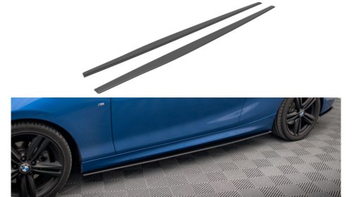 Diffuser BMW 2 F22 M-Pack Side Skirts Street Pro Black-Red
