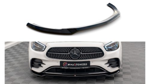 Splitter Mercedes-Benz E W213 Facelift Front v.1 Gloss Black