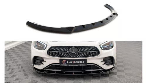 Splitter Mercedes-Benz E W213 Facelift Front v.2 Gloss Black