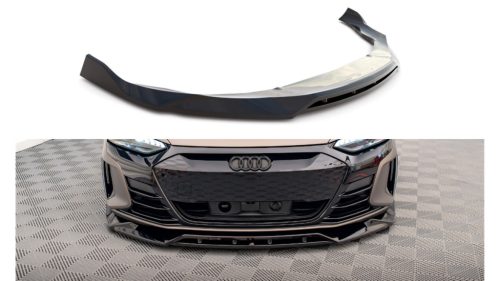 Splitter Audi e-Tron GT Front v.2 Gloss Black