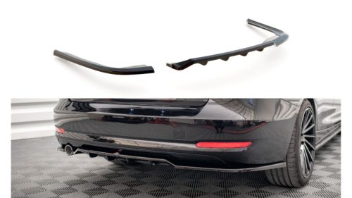 Splitter BMW 3 F34 Rear Central with Diffuser Gloss Black