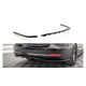 Splitter BMW 3 F34 Rear Central with Diffuser Gloss Black