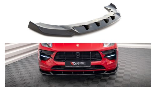 Splitter Porsche Macan I Facelift Front v.1 Gloss Black