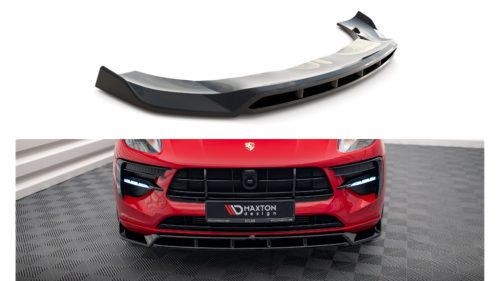 Splitter Porsche Macan I Facelift Front v.2 Gloss Black