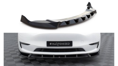 Splitter Tesla Model Y Front v.1 Gloss Black