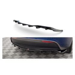   Splitter Tesla Model Y Rear Central with Diffuser Gloss Black