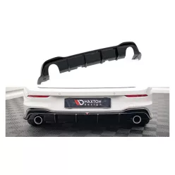 Diffuser Volkswagen Golf 8 GTI Rear Valance v.4 Gloss Black