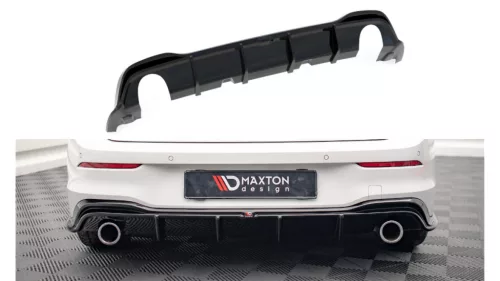 Diffuser Volkswagen Golf 8 GTI Rear Valance v.4 Gloss Black