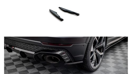 Splitter Audi RSQ8 4M Rear Side v.2 Gloss Black
