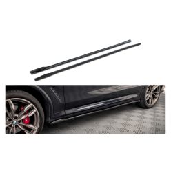 Diffuser BMW X3 G01 M-Pack Side Skirts v.2 Gloss Black