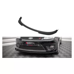 Splitter Ford Fiesta VI ST Front Pro v.1 + flaps Black-Red