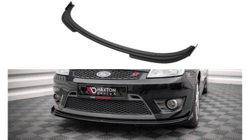 Splitter Ford Fiesta VI ST Front Pro v.1 + flaps Black-Red