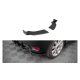 Splitter Ford Fiesta VI ST Rear Side Street Pro Black + Gloss Flaps
