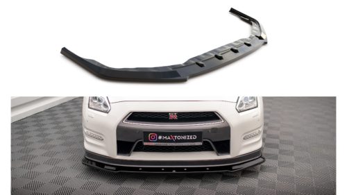 Splitter Nissan GTR R35 Facelift Front Gloss Black