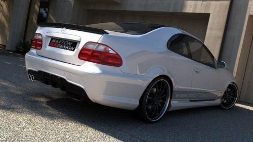 Bumper Mercedes-Benz CLK W208 Rear Not primed