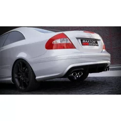 Bumper Mercedes-Benz CLK W209 Rear Not primed