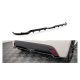 Splitter Toyota Yaris IV Rear Central with Diffuser v.2 Gloss Black