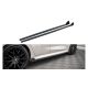 Diffuser Toyota Yaris IV Side Skirts v.1 Gloss Black + Flaps