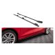 Diffuser Audi A3 8Y Side Skirts Street Pro Black-Red + Gloss Flaps